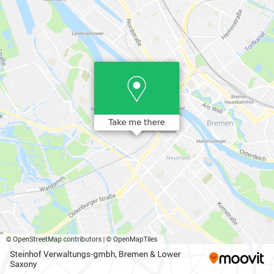 Steinhof Verwaltungs-gmbh map