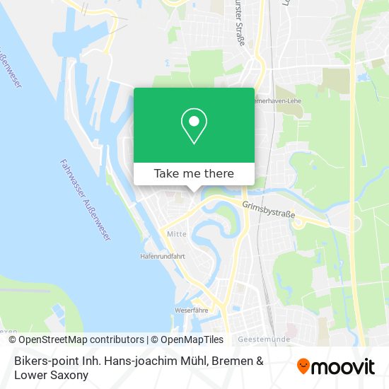 Bikers-point Inh. Hans-joachim Mühl map