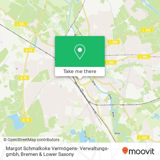 Карта Margot Schmalkoke Vermögens- Verwaltungs-gmbh