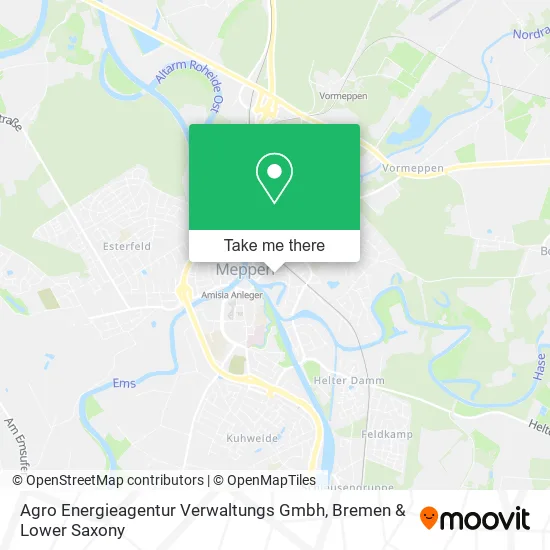 Карта Agro Energieagentur Verwaltungs Gmbh