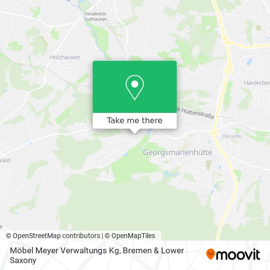 Möbel Meyer Verwaltungs Kg map
