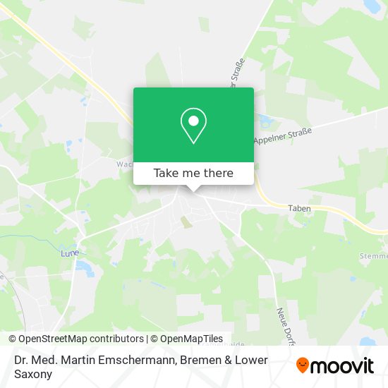 Dr. Med. Martin Emschermann map