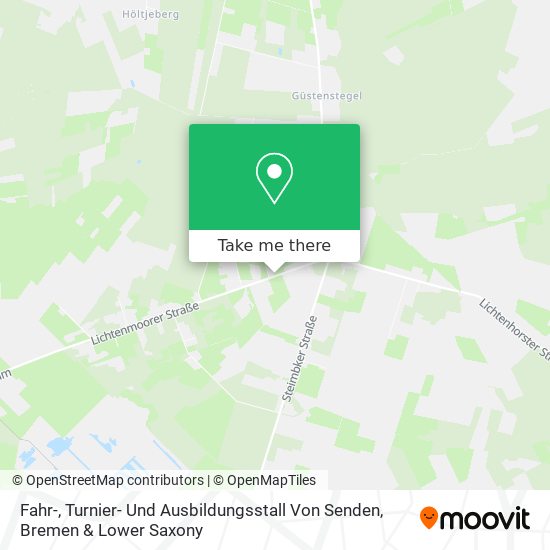 Fahr-, Turnier- Und Ausbildungsstall Von Senden map