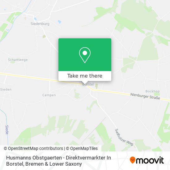 Husmanns Obstgaerten - Direktvermarkter In Borstel map