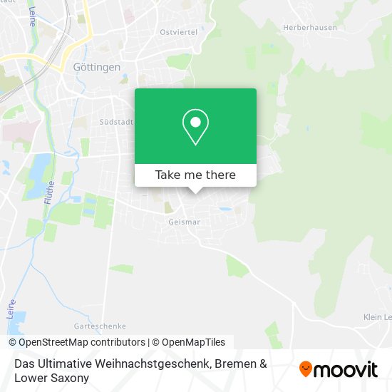 Das Ultimative Weihnachstgeschenk map