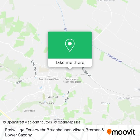 Freiwillige Feuerwehr Bruchhausen-vilsen map