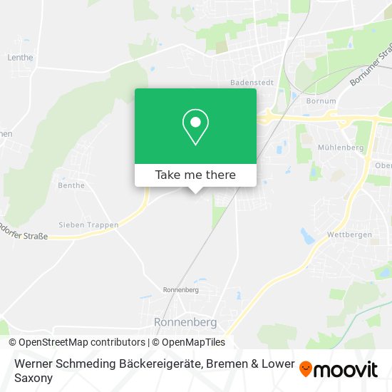 Werner Schmeding Bäckereigeräte map
