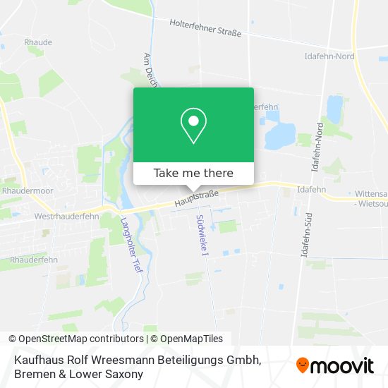 Kaufhaus Rolf Wreesmann Beteiligungs Gmbh map