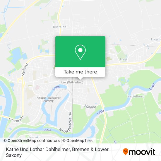 Käthe Und Lothar Dahlheimer map