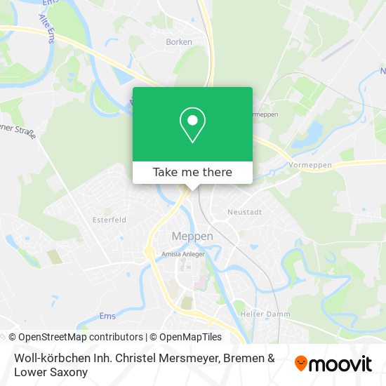 Woll-körbchen Inh. Christel Mersmeyer map