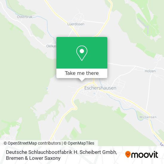 Deutsche Schlauchbootfabrik H. Scheibert Gmbh map