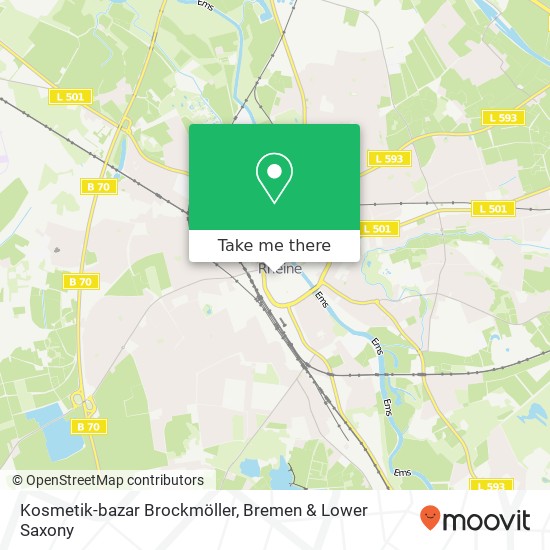 Kosmetik-bazar Brockmöller map