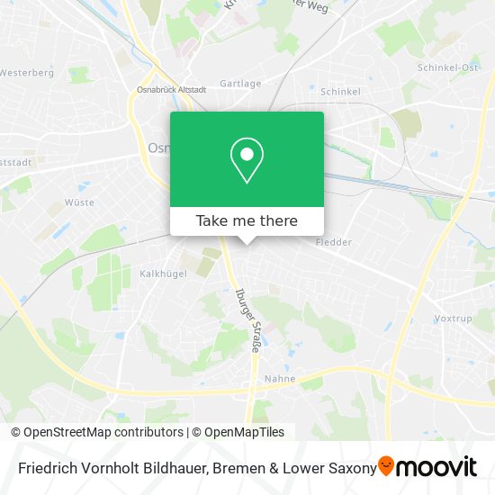 Friedrich Vornholt Bildhauer map
