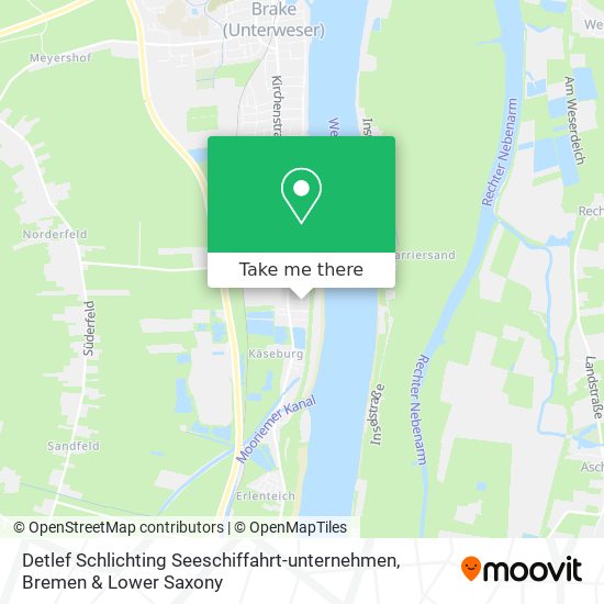 Detlef Schlichting Seeschiffahrt-unternehmen map