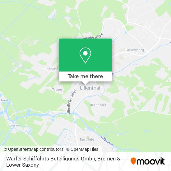 Warfer Schiffahrts Beteiligungs Gmbh map