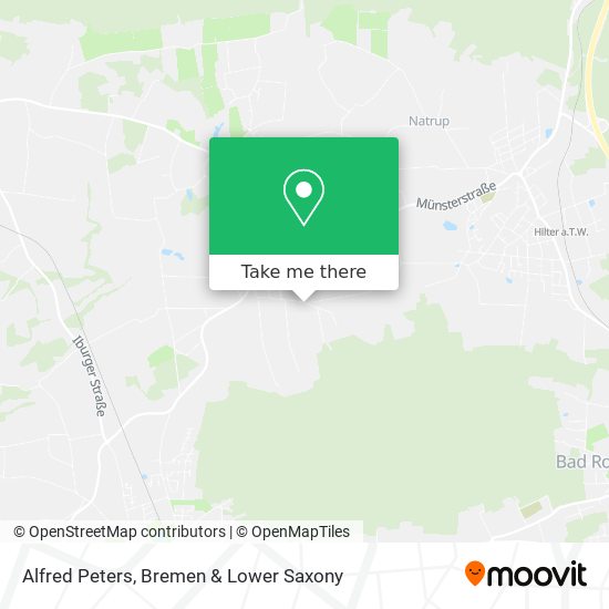 Alfred Peters map