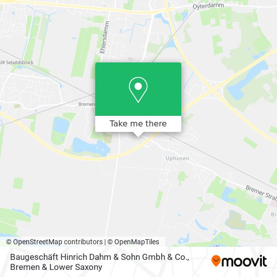 Baugeschäft Hinrich Dahm & Sohn Gmbh & Co. map
