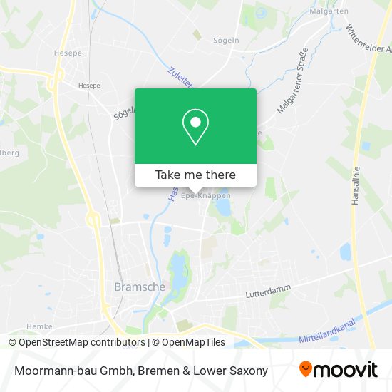 Moormann-bau Gmbh map