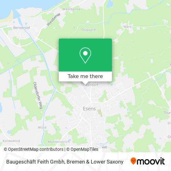 Baugeschäft Feith Gmbh map