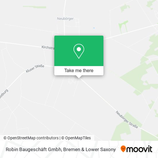 Robin Baugeschäft Gmbh map