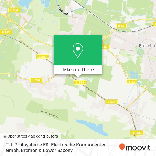 Tsk Prüfsysteme Für Elektrische Komponenten Gmbh map