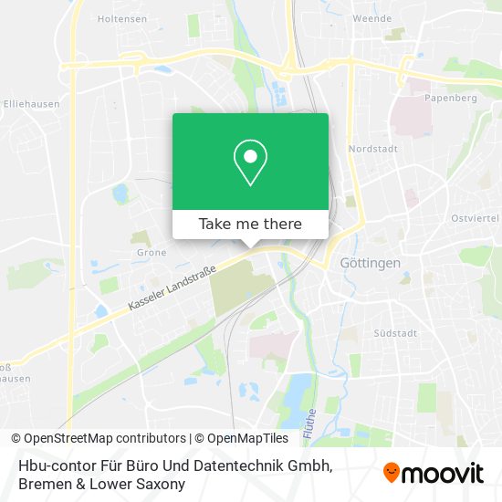 Hbu-contor Für Büro Und Datentechnik Gmbh map