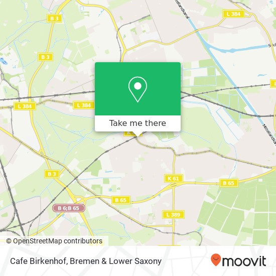 Карта Cafe Birkenhof