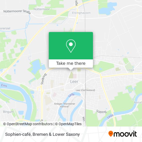 Sophien-café map