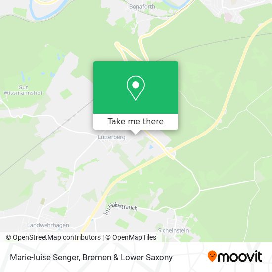 Marie-luise Senger map