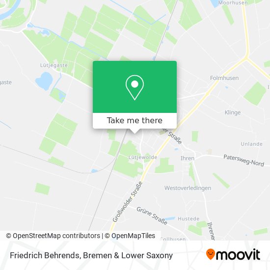 Friedrich Behrends map