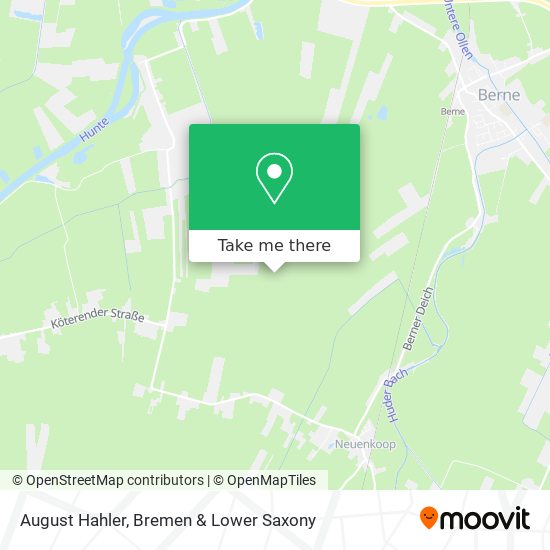 August Hahler map