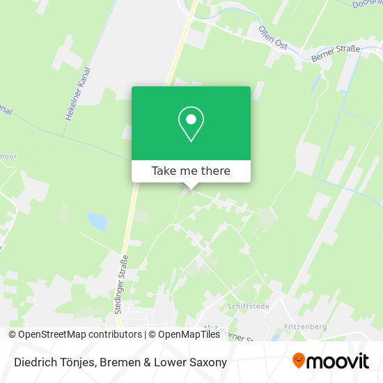 Diedrich Tönjes map
