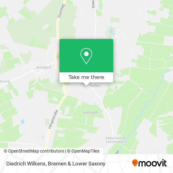 Diedrich Wilkens map