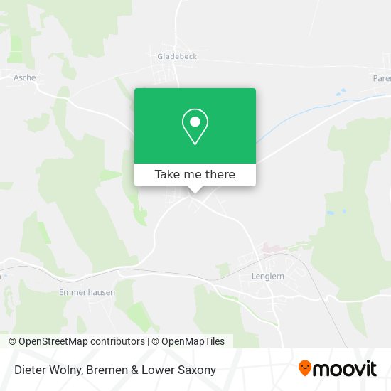 Dieter Wolny map