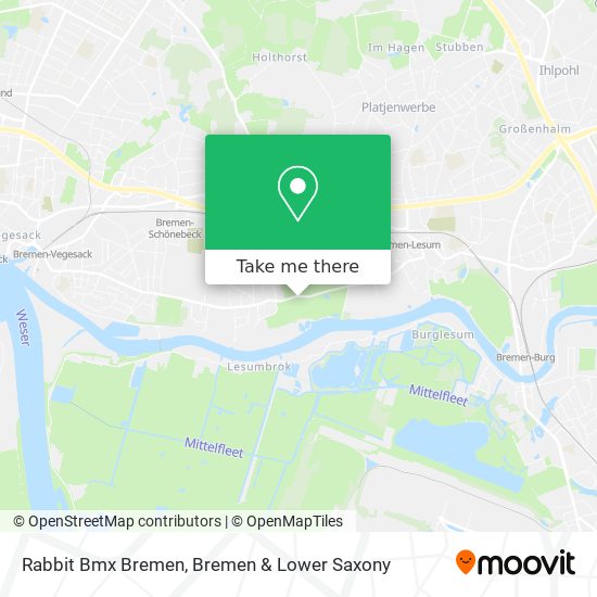 Rabbit Bmx Bremen map