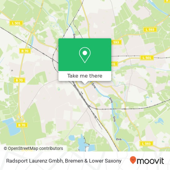 Radsport Laurenz Gmbh map