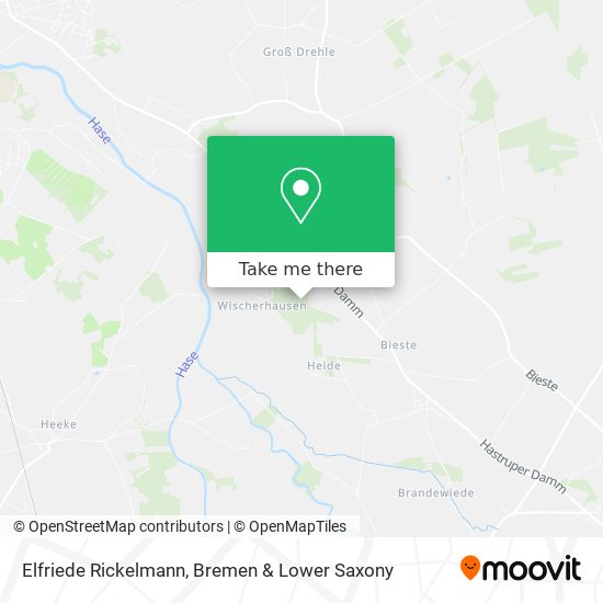 Elfriede Rickelmann map