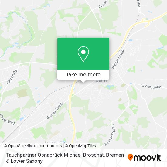 Tauchpartner Osnabrück Michael Broschat map