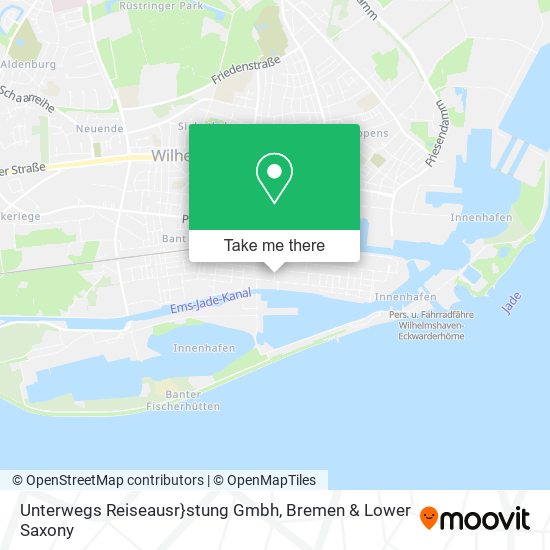 Unterwegs Reiseausr}stung Gmbh map