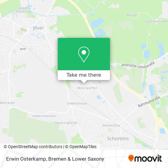 Erwin Osterkamp map
