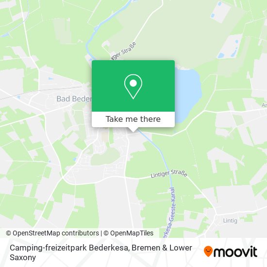 Camping-freizeitpark Bederkesa map