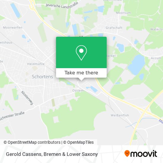 Gerold Cassens map
