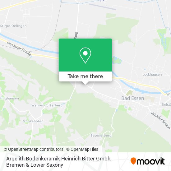 Argelith Bodenkeramik Heinrich Bitter Gmbh map