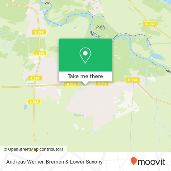 Andreas Werner map