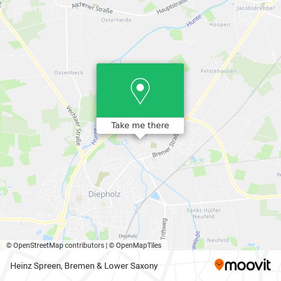 Heinz Spreen map