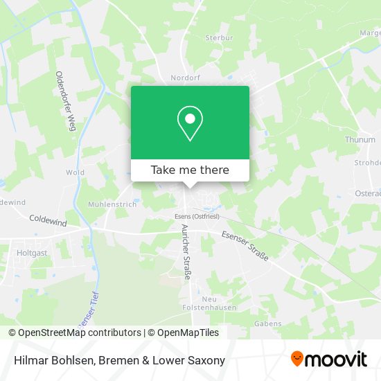 Hilmar Bohlsen map