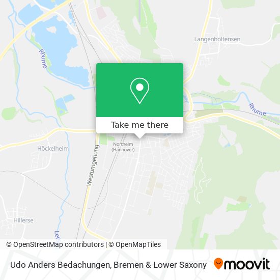 Udo Anders Bedachungen map