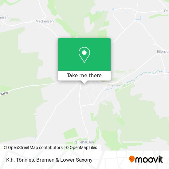 K.h. Tönnies map