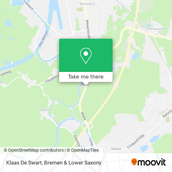 Klaas De Swart map