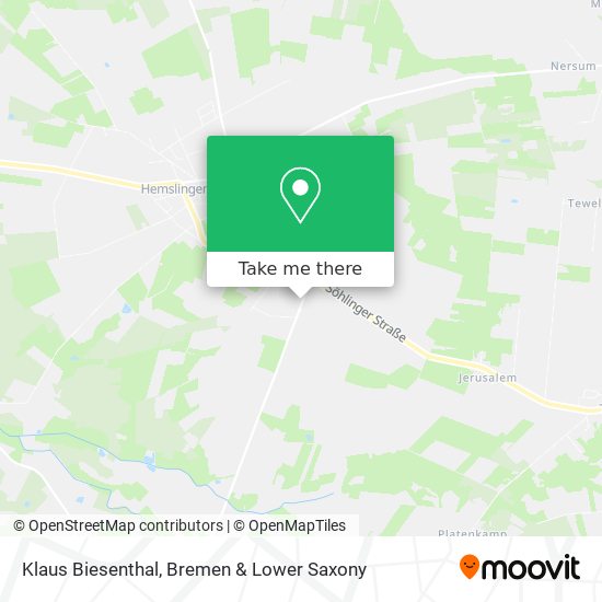 Klaus Biesenthal map